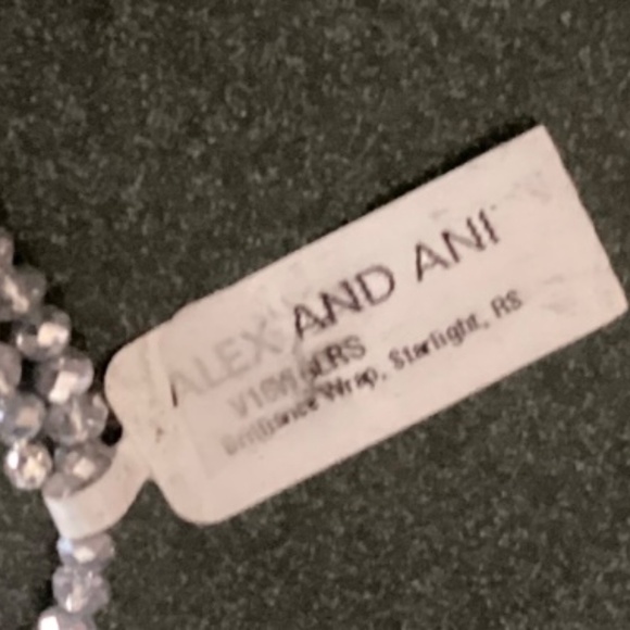 Alex and Ani Expandable Wire Bracelet Brilliance Wrap, Starlight, RS NWT - Picture 10 of 12